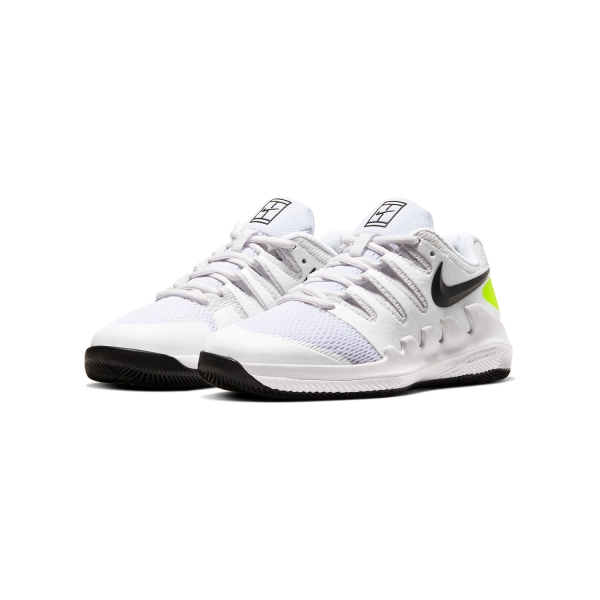 Nike Vapor X Junior - White/Black/Volt