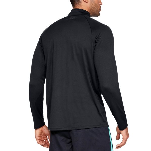 Under Armour Tech 2.0 1/2 Zip Shirt - Black/Charcoal