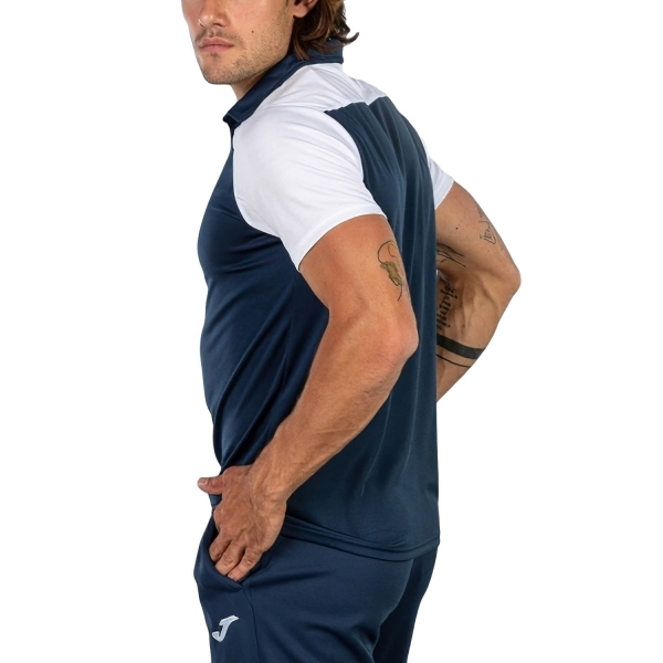 Joma Hobby II Polo - Dark Navy/White