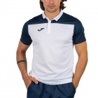 Joma Hobby II Polo - White/Dark Navy Joma Hobby II Polo - White/Dark Navy