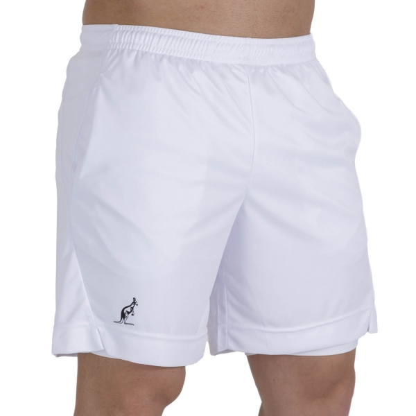 Pantaloncino Padel Uomo Australian Ace 2 in 1 7in Pantaloncini  Bianco TEUSH0006002