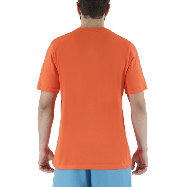Australian Print T-Shirt - Lava Red/Black