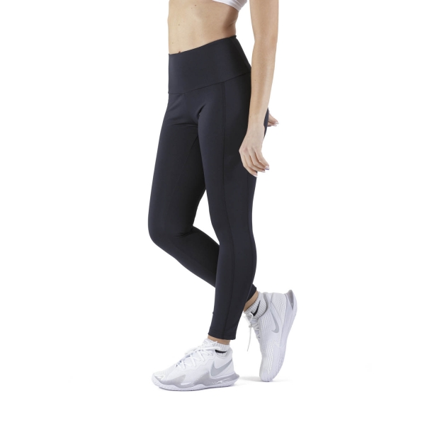 Women's Padel Pants and Tights Babolat Exercise 7/8 Tights  Black 4WP11512000