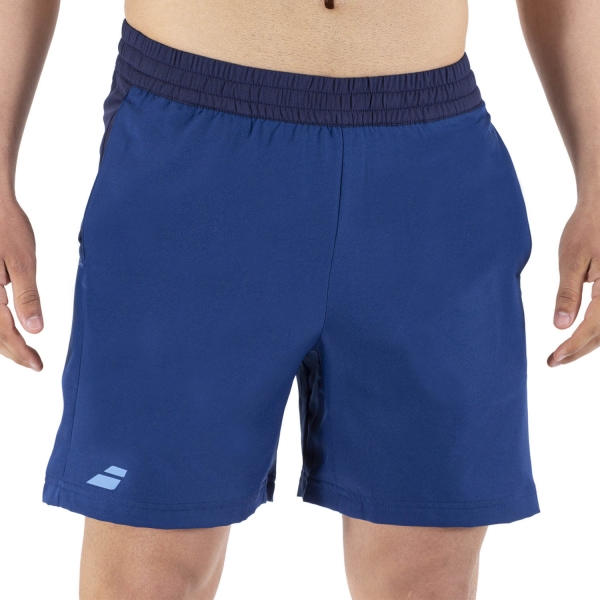 Men's Padel Shorts Babolat Play 6in Shorts  Estate Blue 3MP10614000
