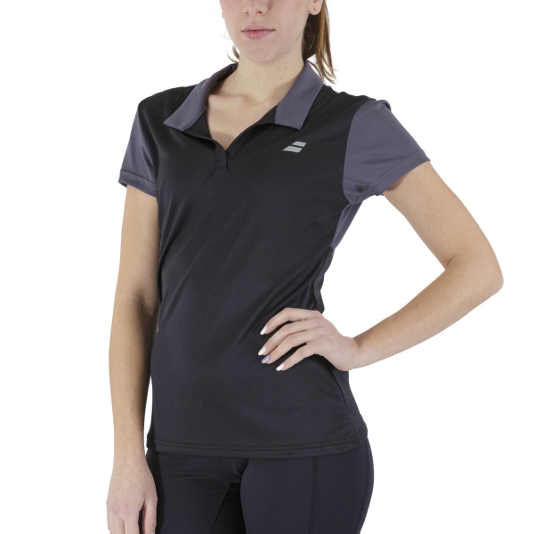 Camiseta y Polo Padel Mujer Babolat Play Polo  Black 3WP10212000