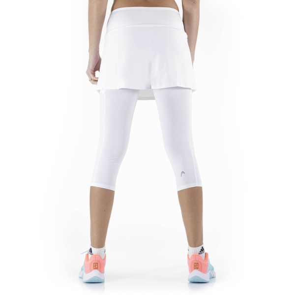 HEAD Club 3/4 Gonna Tights - White