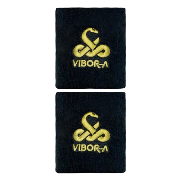 Padel Wristbands ViborA Logo Small Wristbands  Nero 0013709