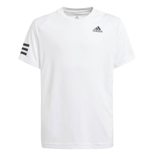  adidas adidas Club 3Stripe Camiseta Nino  White/Black  White/Black GK8180