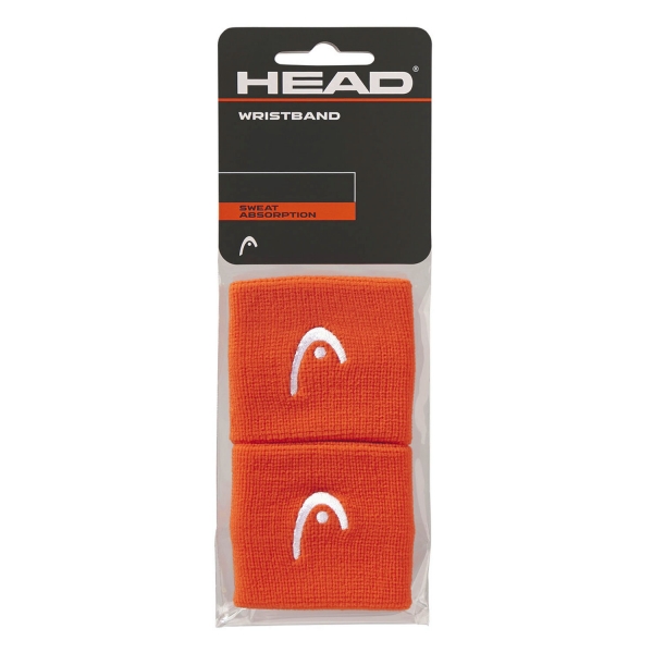 Padel Wristbands Head Logo 2.5in Small Wristbands  Orange 285050 OR