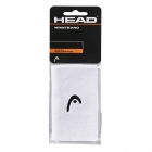 HEAD Logo 5in Big Wristbands - White