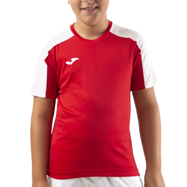 Polo y Camiseta Padel Niño Joma Academy III Camiseta Nino  Red/White 101656.602