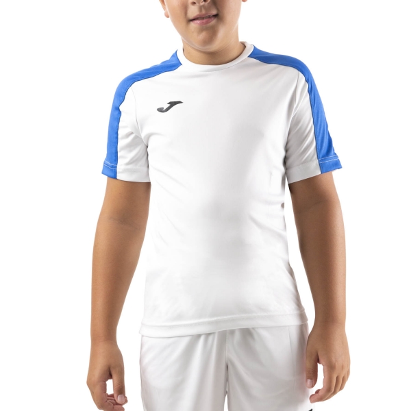 Polo y Camiseta Padel Niño Joma Academy III Camiseta Nino  White/Royal 101656.207
