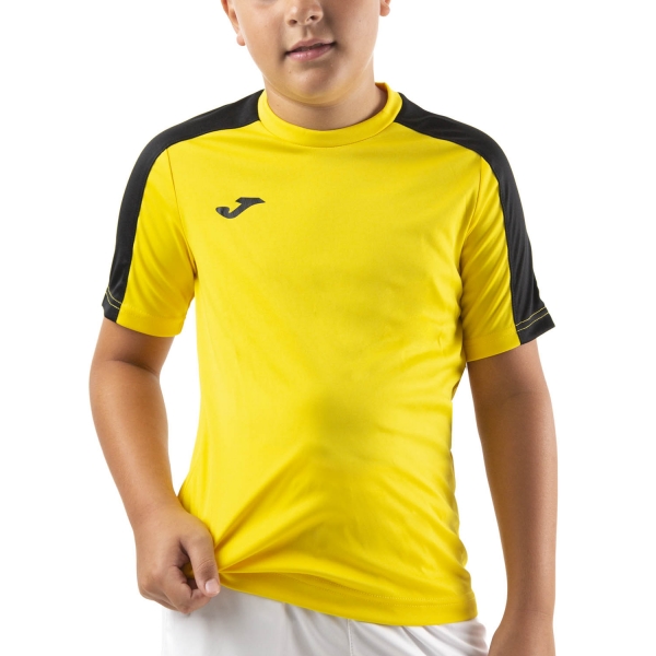 Polo y Camiseta Padel Niño Joma Academy III Camiseta Nino  Yellow/Black 101656.901