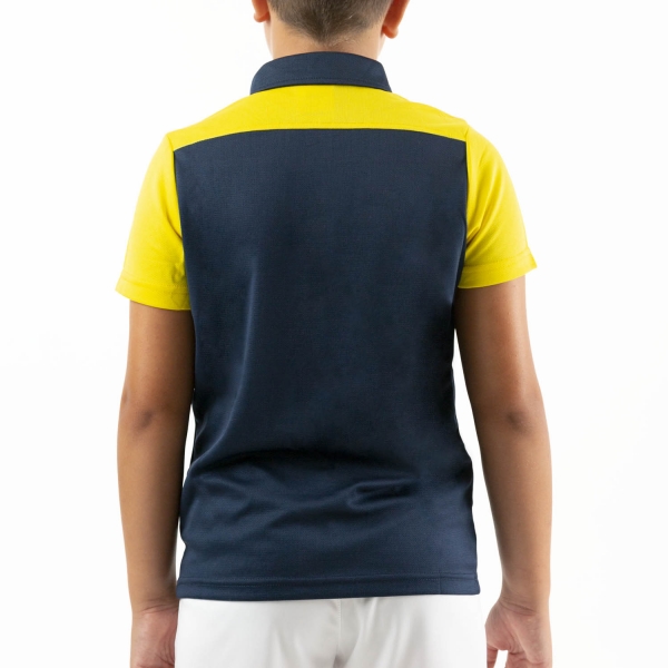 Joma Crew III Polo Niño - Dark Navy/Yellow