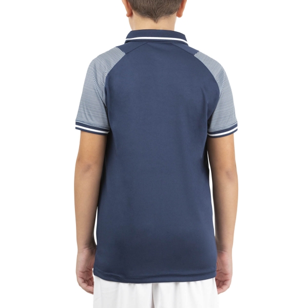Joma Essential II Polo Bambino - Dark Navy/White