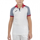 Joma Essential II Polo Bambino - White/Red/Dark Navy Joma Essential II Polo Bambino - White/Red/Dark Navy