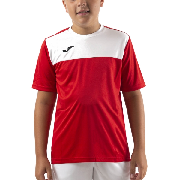 Polo y Camiseta Padel Niño Joma Winner Camiseta Nino  Red/White 100946.602
