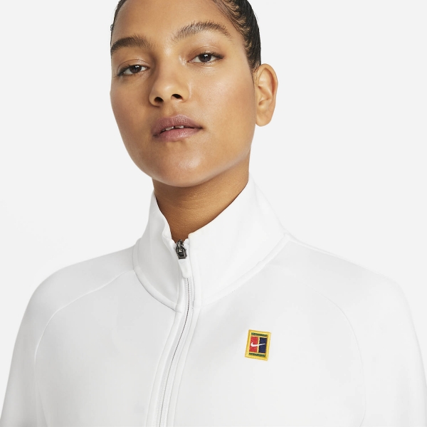 Nike Court Heritage Logo Padel Jacket White