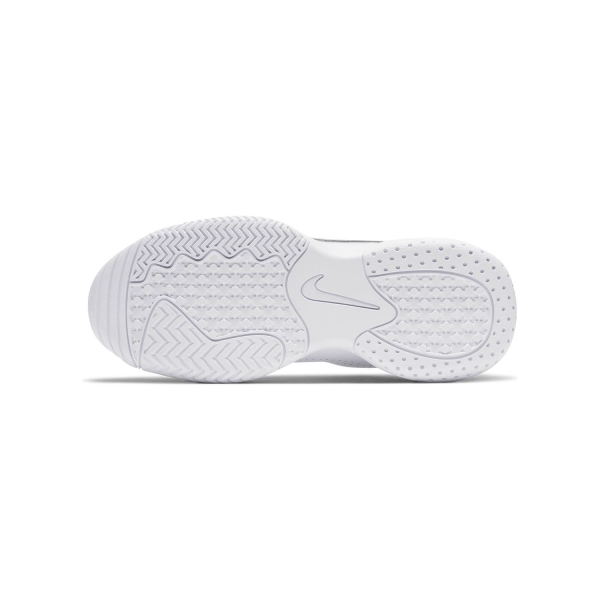 Nike Court Lite 2 Bambina - White/Metallic Silver