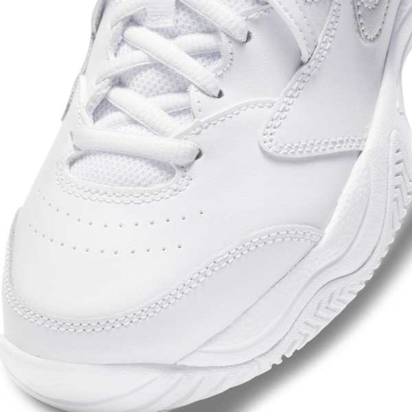 Nike Court Lite 2 Bambina - White/Metallic Silver