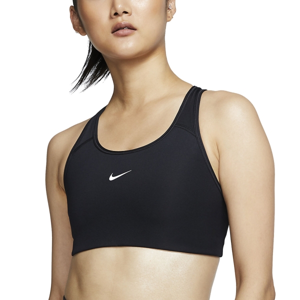 Women's Bra and Underwear Nike Swoosh Sports Bra  Black/White BV3636010