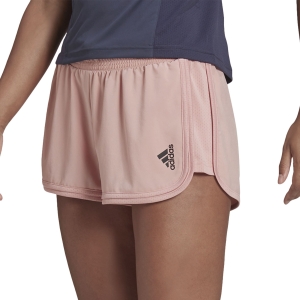 Falda y Shorts Padel Mujer adidas Club 2in Shorts  Wonder Mauve/Black HF1777