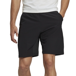 Shorts Padel Hombre adidas Ergo Logo 7in Shorts  Black HB9150