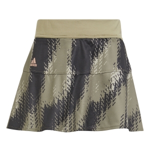 Girl's Padel Skirts and Shorts adidas Match Skirt Girl  Orbit Green/Black H15954