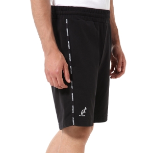 Shorts Padel Hombre Australian Elastic Fleece 9in Shorts  Nero LSUSH0012003