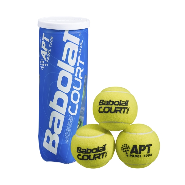 Padel Balls Babolat Court  3 Ball Can 501098