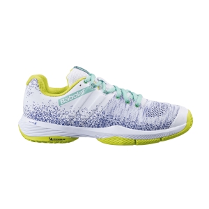 Babolat Jet Tere Clay Men White Dark Blue - Super cómodas - Zona de Padel