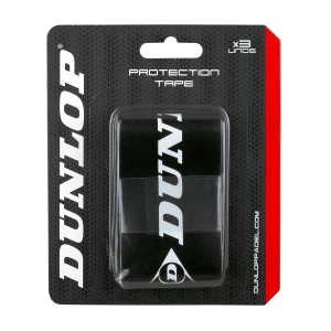 Cinta Protectora Dunlop Logo x 3 Protector  Black/White 623793