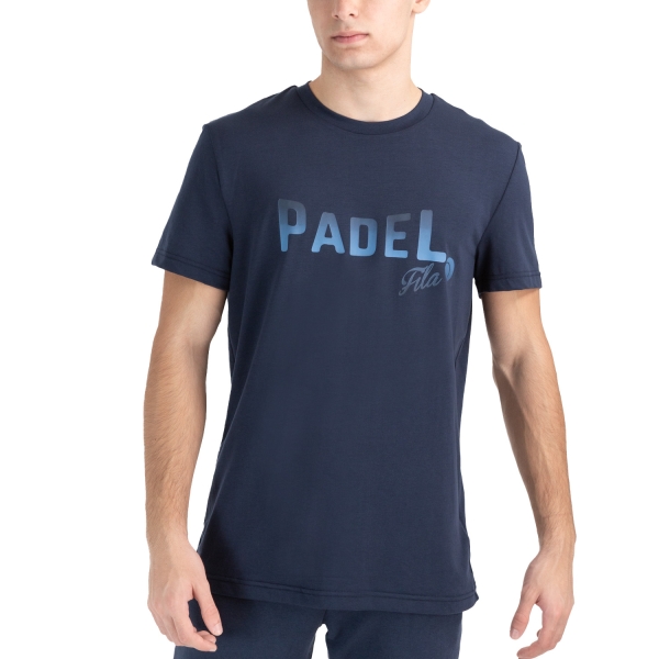 Men's T-Shirt Padel Fila Arno TShirt  Peacoat Blue FLU212014100