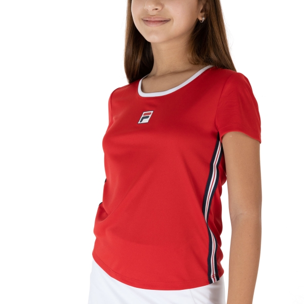 Lucy Camiseta de Padel Niña Red