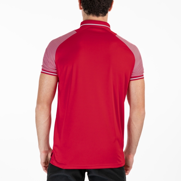 Joma Essential II Polo - Red/White