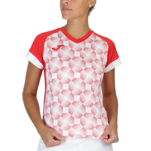 Camiseta y Polo Padel Mujer Joma Supernova III Camiseta  Red/White 901431.602