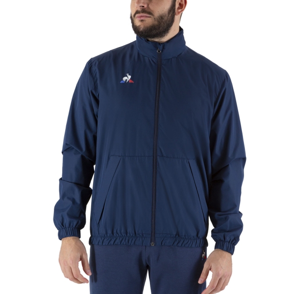 Men's Padel Jacket Le Coq Sportif Rain Jacket  Dress Blues 1821559