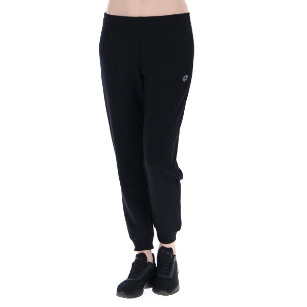Lotto Logo Pantaloni da Padel Donna - All Black
