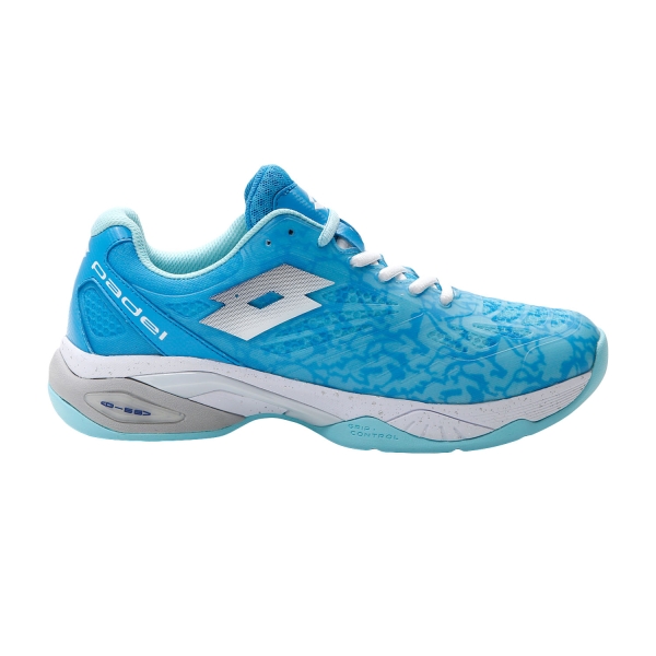 Women's Padel Shoes Lotto Superrapida 200 III  Blue Ocean/Blue Paradise 2173018TV