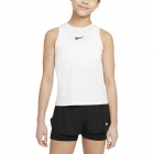 Nike Court Dri-FIT Victory Top Niña - White/Black Nike Court Dri-FIT Victory Top Niña - White/Black