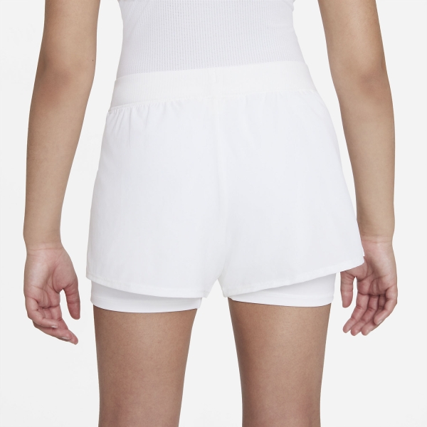 Nike Court Dri-FIT Victory 3in Shorts Girl - White/Black