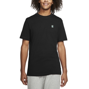 Camiseta Padel Hombre Nike Court Camiseta  Black/Washed Teal BV5809013