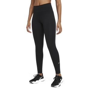 Pants y Tights Padel Mujer Nike One Tights  Black/White DD0252010