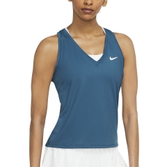 Nike Court Victory Logo Tank - Brigade Blue/White