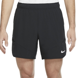 Shorts Padel Hombre Nike DriFIT Advantage 7in Shorts  Black/White DD8329010