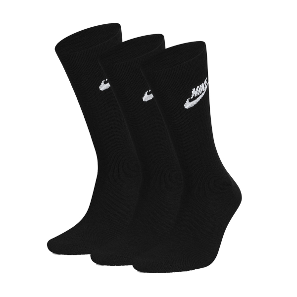 Calze Padel Nike Everyday Essential Logo x 3 Calze  Black/White DX5025010