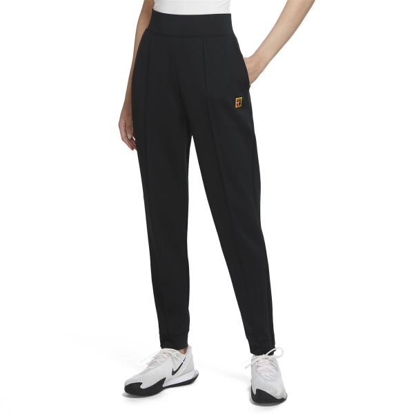 Pants y Tights Padel Mujer Nike Heritage Knit Pantalones  Black DA4722010