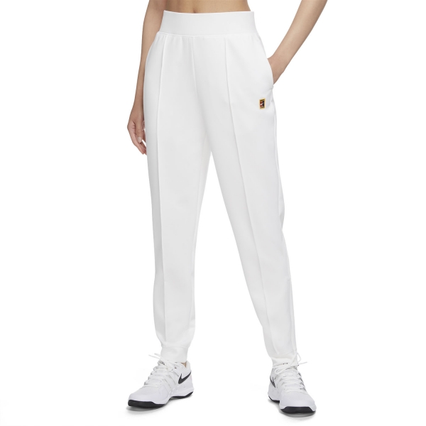 Women's Padel Pants and Tights Nike Heritage Knit Pants  White DA4722100