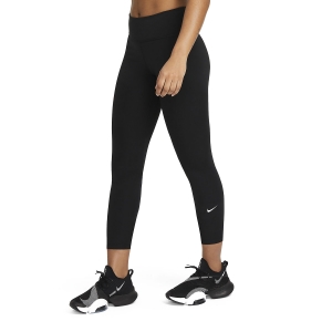 Pants y Tights Padel Mujer Nike DriFIT One Tights  Black/White DD0247010