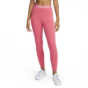 Pants y Tights Padel Mujer Nike Pro 365 7/8 Tights  Archaeo Pink/White DA0483622